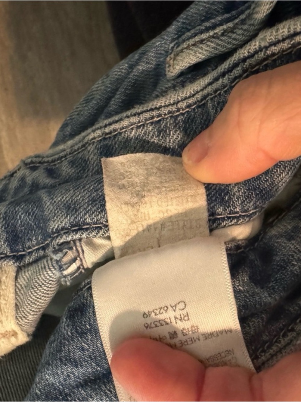 MOTHER looker ankle fray, shoot to thrill destroyed size 24 - Picture 6 of 10